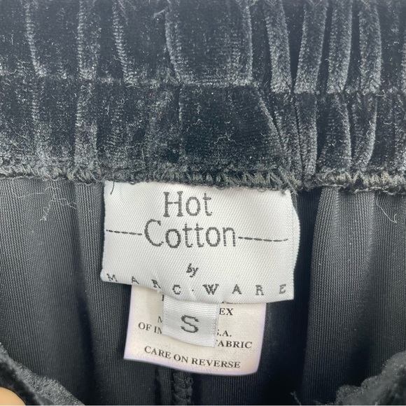 Hot Cotton by Marc Ware Women's Black Velvet Stretchy Maxi pencil Skirt Size S - Picture 2 of 7